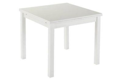 Collection Farnhill 90 x 168cm Extendable Table - White